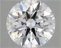 Del inventario de diamantes de laboratorio, 0.73 quilates, Redondo , Color D, claridad VS1 y certificado IGI