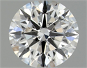 Natural Diamond 0.43 Carats, Round with Excellent Cut, E Color, SI2 Clarity and Certified by GIA