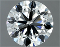 Natural Diamond 1.00 Carats, Round with Very Good Cut, I Color, VS1 Clarity and Certified by IGI