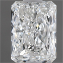 Diamante Natural 0.50 quilates, Radiante , Color F, claridad VS2 y certificado GIA