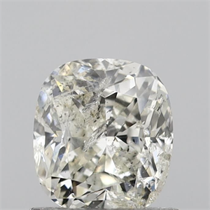 Picture of Natural Diamond 1.01 Carats, Cushion with  Cut, H Color, I1 Clarity and Certified by IGI