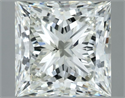 Natural Diamond 3.03 Carats, Princess with  Cut, I Color, SI1 Clarity and Certified by IGI