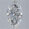 Diamante Natural 3.26 quilates, marqués , Color D, claridad SI1 y certificado GIA