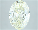 Diamante Natural 4.71 quilates, Ovalado , Color J, claridad VS1 y certificado IGI