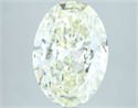 Diamante Natural 4.71 quilates, Ovalado , Color J, claridad VS1 y certificado IGI