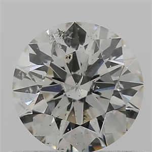 Foto Diamante Natural 0.54 quilates, Redondo , Color J, claridad SI2 y certificado IGI de