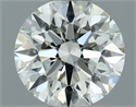 Natural Diamond 0.50 Carats, Round with Excellent Cut, I Color, VS1 Clarity and Certified by IGI