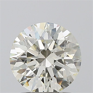 Picture of Natural Diamond 1.30 Carats, Round with Excellent Cut, L Color, VVS1 Clarity and Certified by GIA