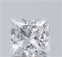 Natural Diamond 1.01 Carats, Princess with  Cut, G Color, VS2 Clarity and Certified by GIA