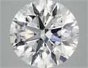Lab Grown Diamond 5.09 Carats, Round with Excellent Cut, E Color, VVS2 Clarity and Certified by IGI