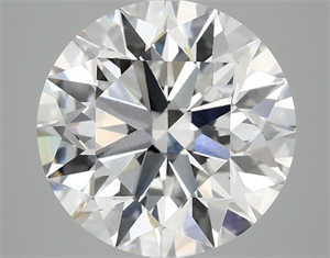 Picture of Lab Grown Diamond 5.09 Carats, Round with Excellent Cut, E Color, VVS2 Clarity and Certified by IGI