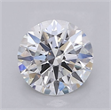 Del inventario de diamantes de laboratorio, 1.55 quilates, Redondo , Color D, claridad VVS2 y certificado IGI