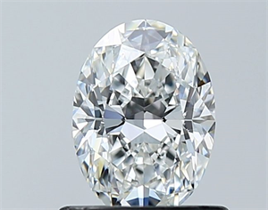 Picture of Natural Diamond 0.71 Carats, Oval with  Cut, F Color, IF Clarity and Certified by GIA