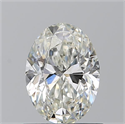 Diamante Natural 0.90 quilates, Ovalado , Color I, claridad SI1 y certificado GIA