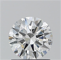 Natural Diamond 1.01 Carats, Round with Excellent Cut, G Color, SI2 Clarity and Certified by GIA