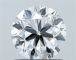 Picture of Natural Diamond 1.00 Carats, Round with Very Good Cut, E Color, SI1 Clarity and Certified by GIA