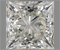 Natural Diamond 1.50 Carats, Princess with  Cut, J Color, VS1 Clarity and Certified by GIA