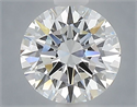 Lab Grown Diamond 1.05 Carats, Round with Excellent Cut, D Color, VVS2 Clarity and Certified by IGI