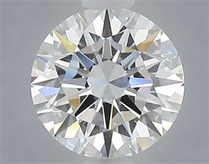 Picture of Lab Grown Diamond 1.05 Carats, Round with Excellent Cut, D Color, VVS2 Clarity and Certified by IGI