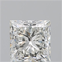 Natural Diamond 1.02 Carats, Princess with  Cut, J Color, VS1 Clarity and Certified by GIA