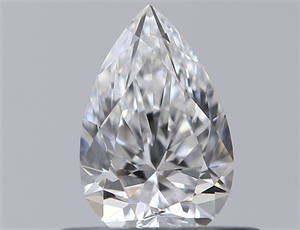 Foto Diamante Natural 0.40 quilates, De pera , Color D, claridad VS1 y certificado GIA de