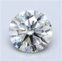 Diamante Natural 5.70 quilates, Redondo , Color L, claridad VS1 y certificado GIA