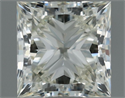 Natural Diamond 0.70 Carats, Princess with  Cut, I Color, VVS1 Clarity and Certified by IGI
