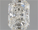 Natural Diamond 0.51 Carats, Radiant with  Cut, H Color, SI2 Clarity and Certified by GIA