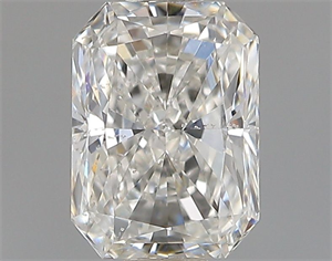Picture of Natural Diamond 0.51 Carats, Radiant with  Cut, H Color, SI2 Clarity and Certified by GIA
