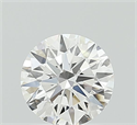 Lab Grown Diamond 1.09 Carats, Round with Ideal Cut, D Color, VVS2 Clarity and Certified by IGI
