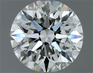 Foto Diamante Natural 0.80 quilates, Redondo , Color H, claridad VVS2 y certificado IGI de