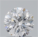 Diamante Natural 0.86 quilates, Redondo , Color D, claridad SI2 y certificado GIA