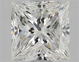 Picture of Natural Diamond 1.09 Carats, Princess with  Cut, H Color, VVS1 Clarity and Certified by GIA