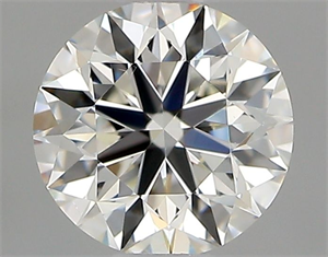 Foto Diamante Natural 0.50 quilates, Redondo , Color H, claridad VS2 y certificado GIA de