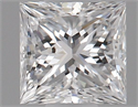 Natural Diamond 0.30 Carats, Princess with  Cut, E Color, SI1 Clarity and Certified by GIA