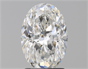 Diamante Natural 2.01 quilates, Ovalado , Color F, claridad SI2 y certificado GIA