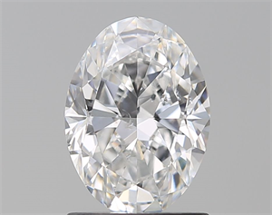 Picture of Natural Diamond 1.20 Carats, Oval with  Cut, E Color, SI1 Clarity and Certified by GIA