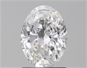 Natural Diamond 1.20 Carats, Oval with  Cut, E Color, SI1 Clarity and Certified by GIA