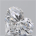 Natural Diamond 1.13 Carats, Heart with  Cut, E Color, IF Clarity and Certified by GIA