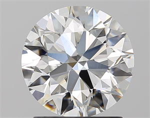 Foto Diamante Natural 1.65 quilates, Redondo , Color H, claridad VS1 y certificado GIA de