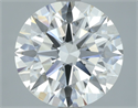 Lab Grown Diamond 3.39 Carats, Round with Ideal Cut, E Color, VS1 Clarity and Certified by IGI