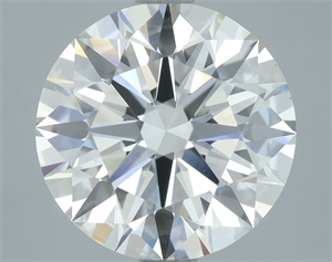 Picture of Lab Grown Diamond 3.39 Carats, Round with Ideal Cut, E Color, VS1 Clarity and Certified by IGI