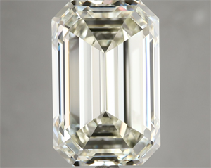 Picture of Natural Diamond 8.01 Carats, Emerald with  Cut, J Color, IF Clarity and Certified by HRD