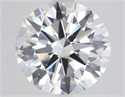 Del inventario de diamantes de laboratorio, 2.58 quilates, Redondo , Color F, claridad VS2 y certificado IGI