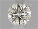 Natural Diamond 0.53 Carats, Round with Excellent Cut, M Color, VS1 Clarity and Certified by IGI