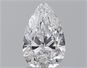 Natural Diamond 1.40 Carats, Pear with  Cut, D Color, IF Clarity and Certified by GIA