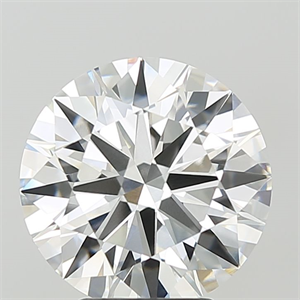 Picture of Lab Grown Diamond 4.55 Carats, Round with Ideal Cut, E Color, VVS1 Clarity and Certified by IGI