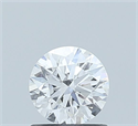 Del inventario de diamantes de laboratorio, 0.74 quilates, Redondo , Color D, claridad VVS1 y certificado IGI