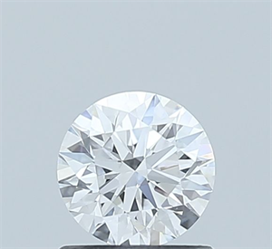 Picture of Lab Grown Diamond 0.74 Carats, Round with Ideal Cut, D Color, VVS1 Clarity and Certified by IGI