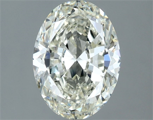 Foto Diamante Natural 1.30 quilates, Ovalado , Color J, claridad VS2 y certificado IGI de